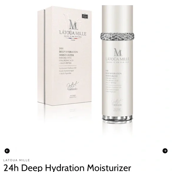 LATOUA MILLE 24 HR LUXURY DEEP HYDRATION MOISTURIZER NIB SEALED - Picture 4 of 6